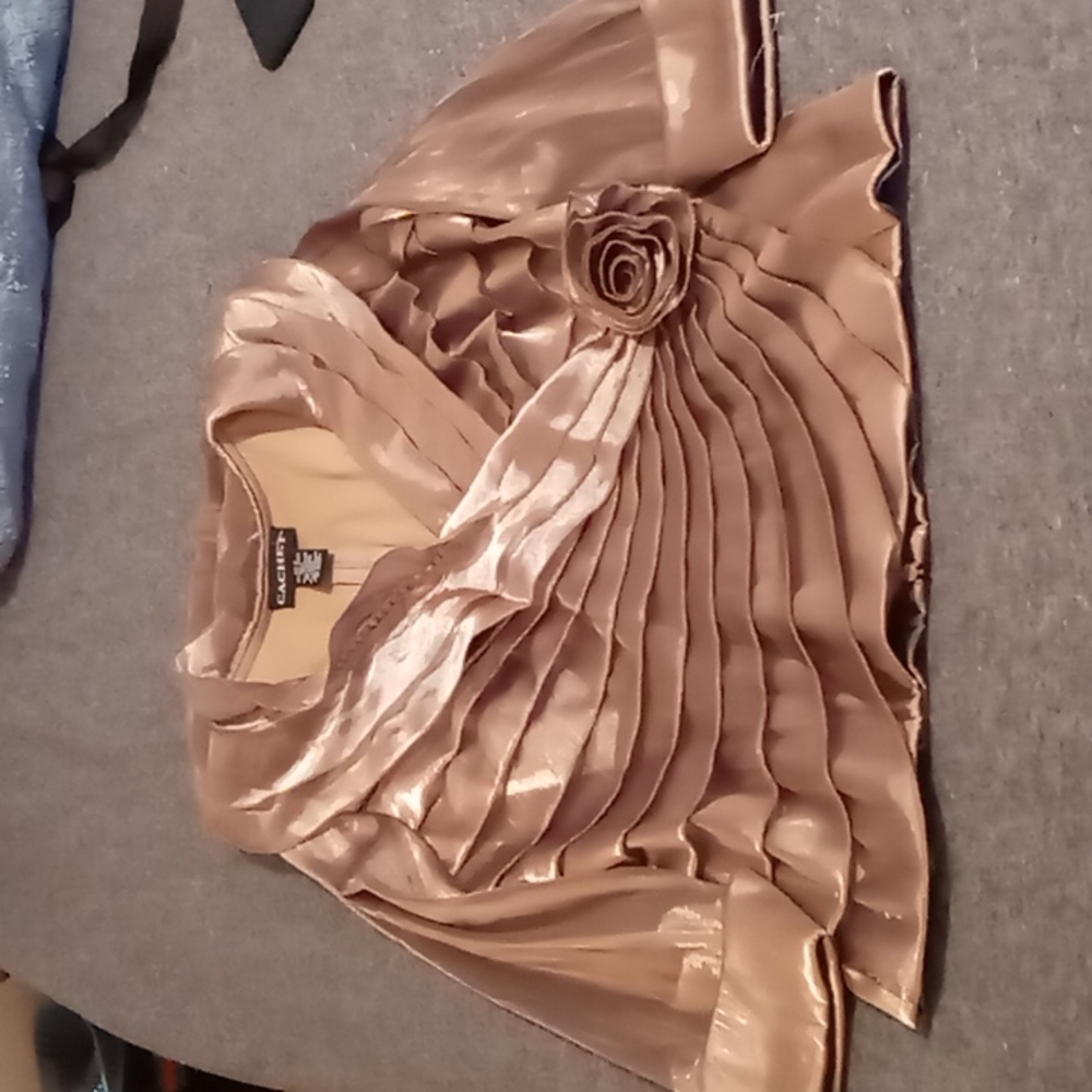 Ladies gold/bronze too